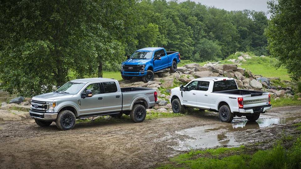 نسخه جدید پیکاپ‌های سری F فورد با قابلیت آفرود